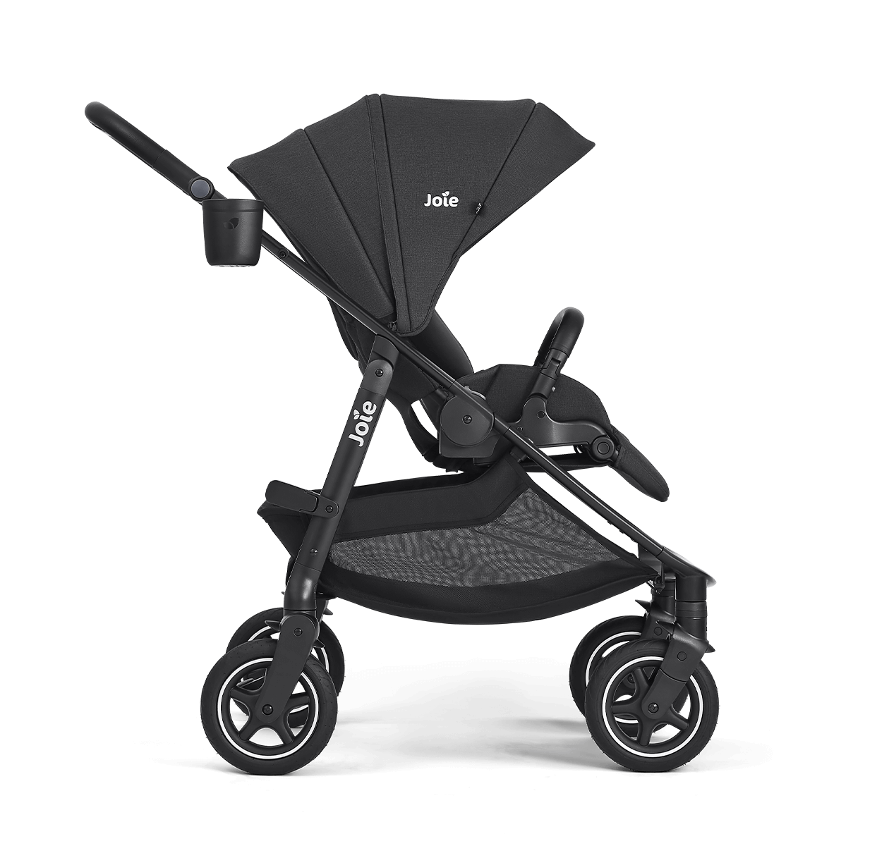 Joie Versadrift Pushchair & Ramble XL Carrycot - Raven