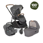 Joie Versatrax Trio On The Go Encore Travel System Bundle - Shell Grey 14