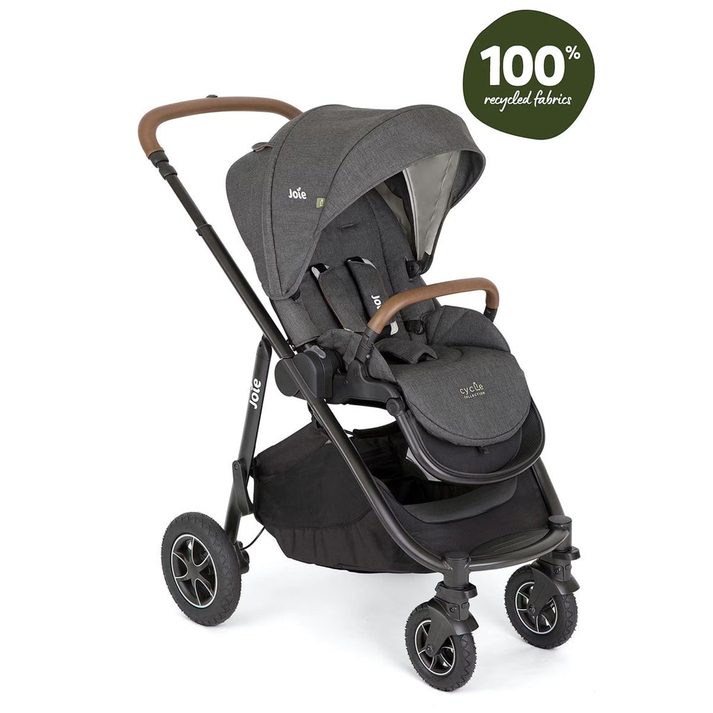 Joie Versatrax Trio On The Go Encore Travel System Bundle - Shell Grey 15