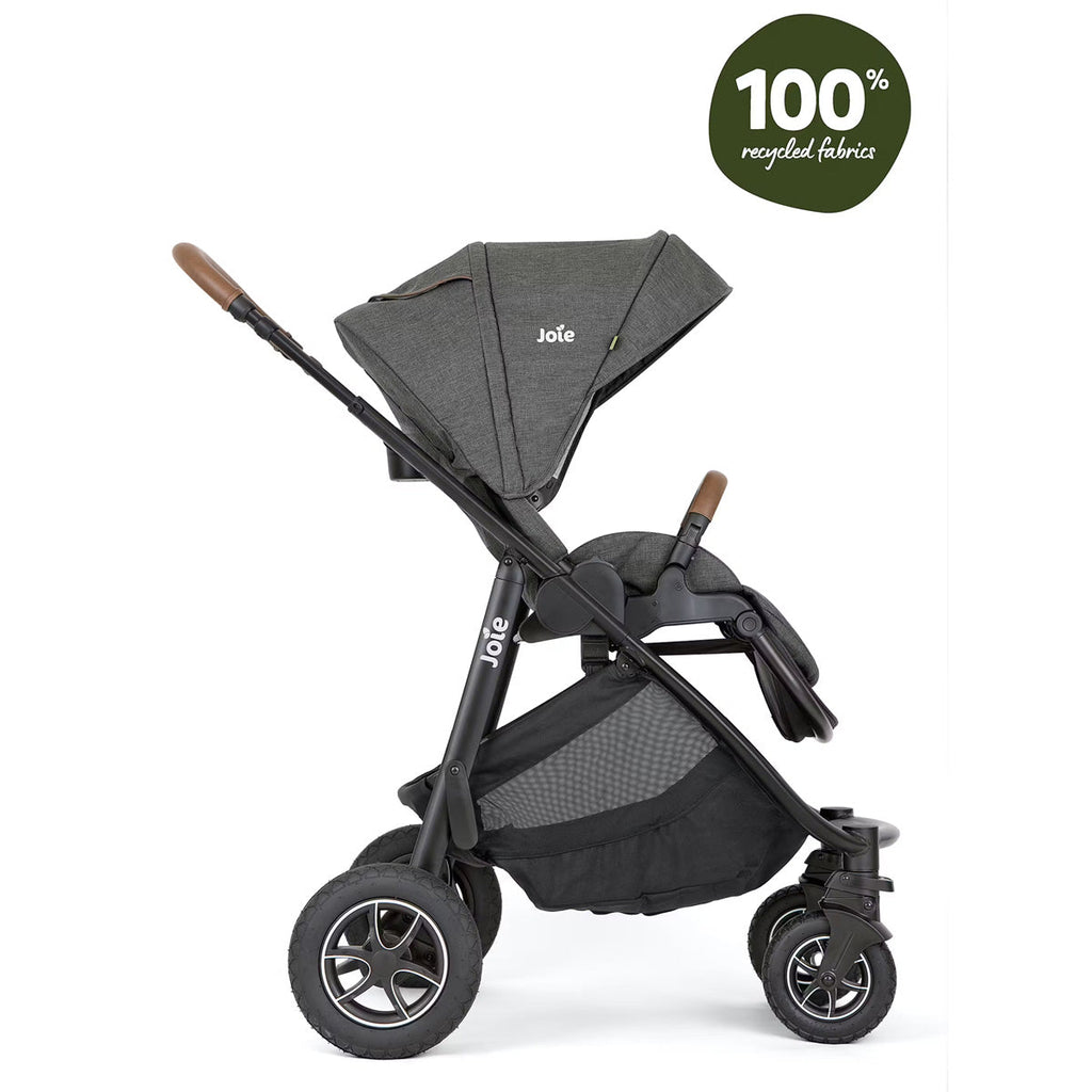 Joie Versatrax Trio On The Go Encore Travel System Bundle - Shell Grey 17