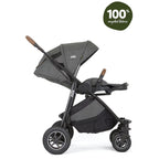 Joie Versatrax Trio On The Go Encore Travel System Bundle - Shell Grey 18
