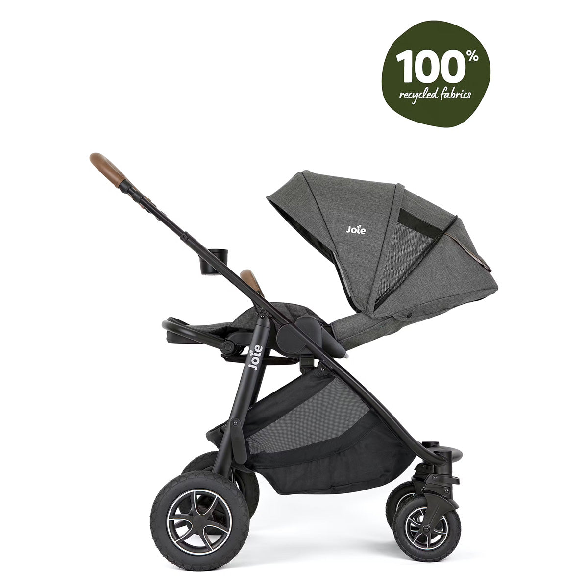 Joie Versatrax Trio Travel System Bundle - Shell Grey 14