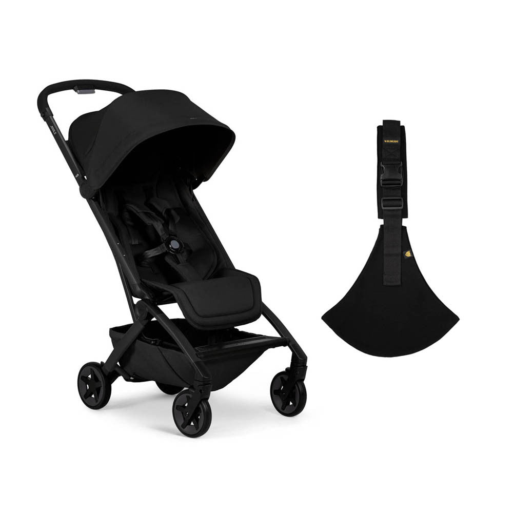 Joolz Aer2 Pushchair with Wildride Toddler Carrier - Space Black