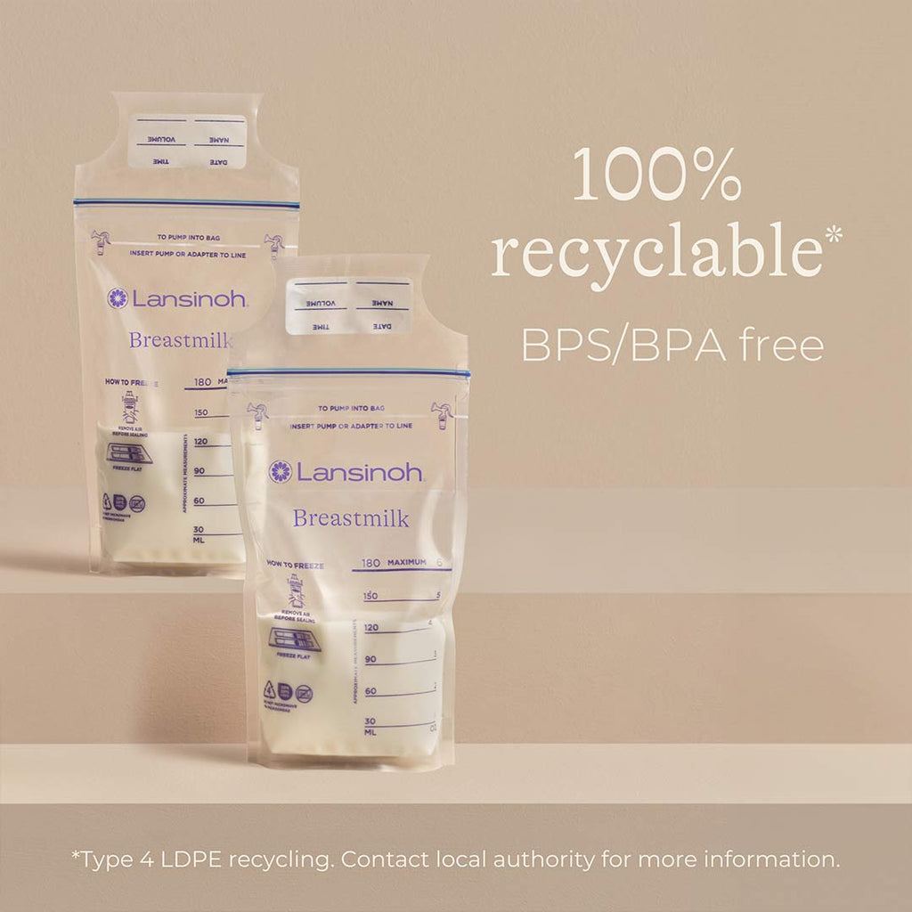 Lansinoh Breastmilk Storage Bags - 50 Pack