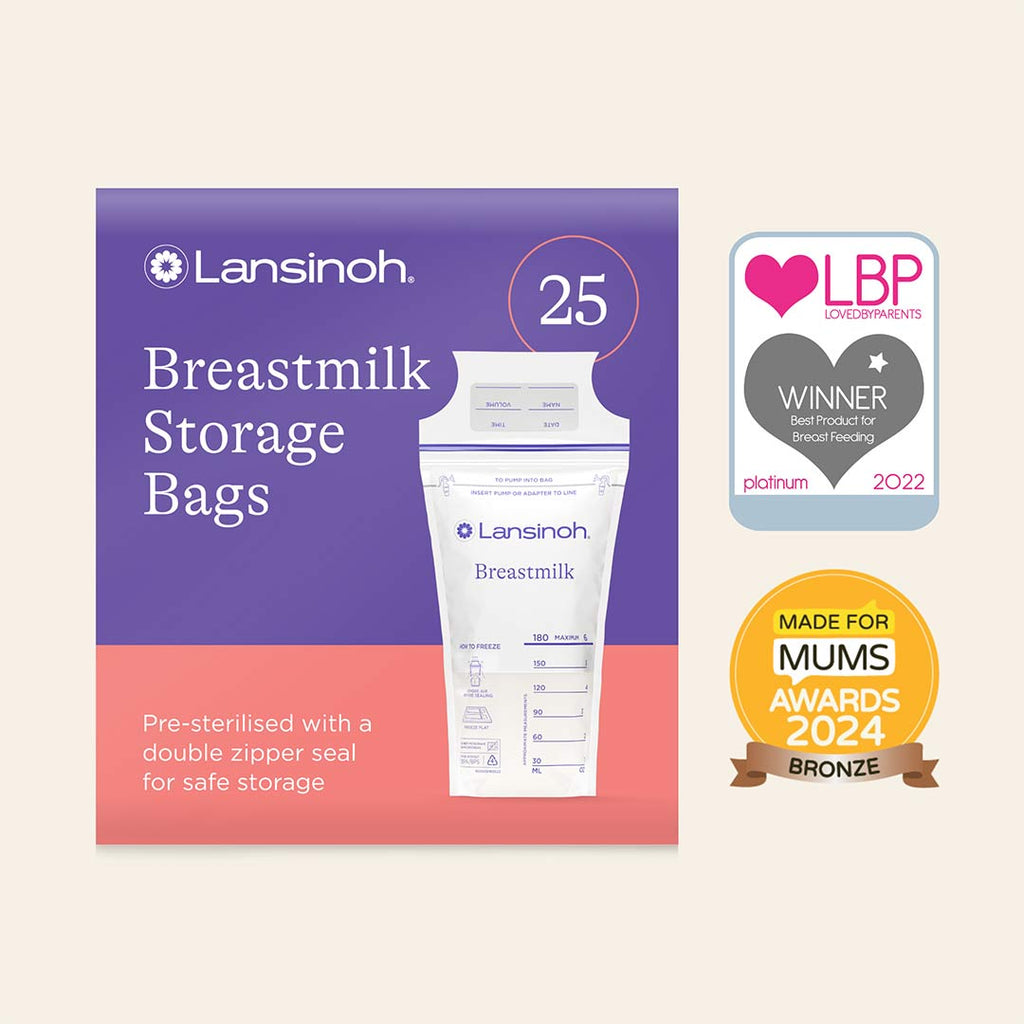 Lansinoh Breastmilk Storage Bags - 25 Pack