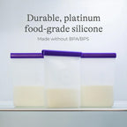 Lansinoh Silicone Milk Storage Bags - Clear