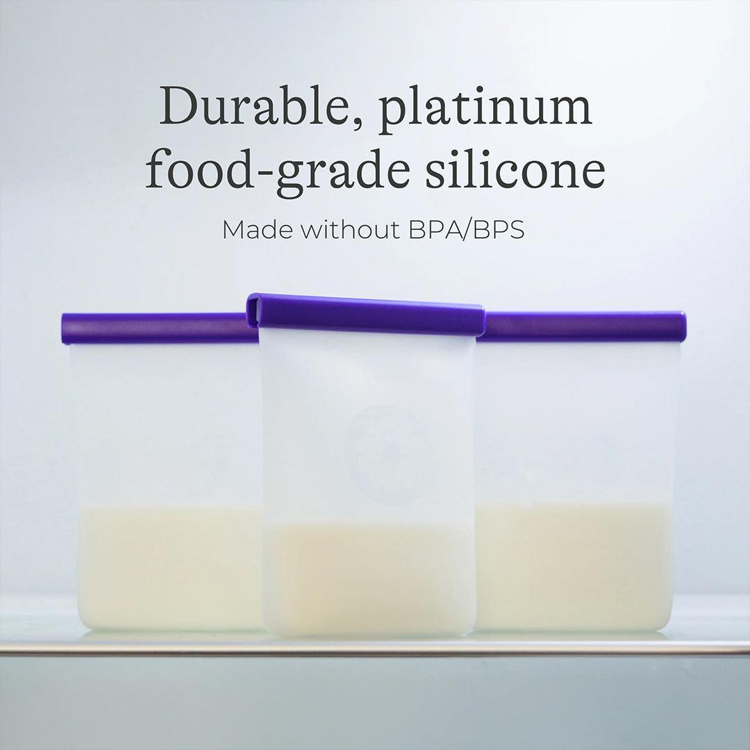 Lansinoh Silicone Milk Storage Bags - Clear
