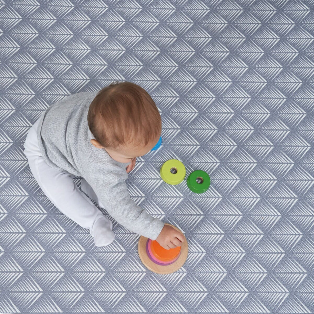 Tutti Bambini Luxury Padded XL Play Mat - Fan