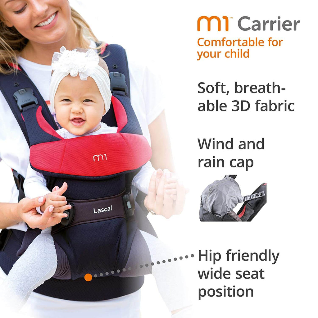 Lascal M1 Baby Carrier - Morning Blue