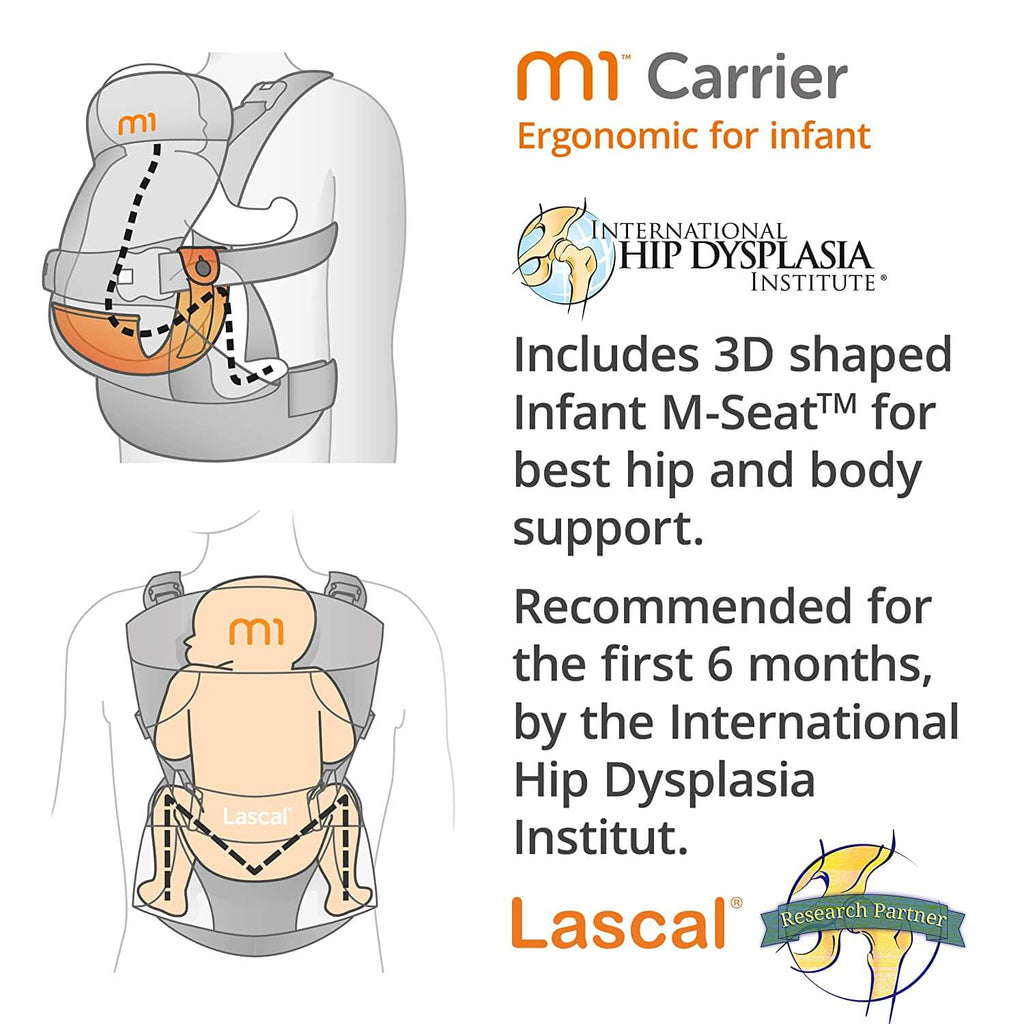Lascal M1 Baby Carrier - Morning Blue