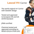 Lascal M1 Baby Carrier - Sunset Red