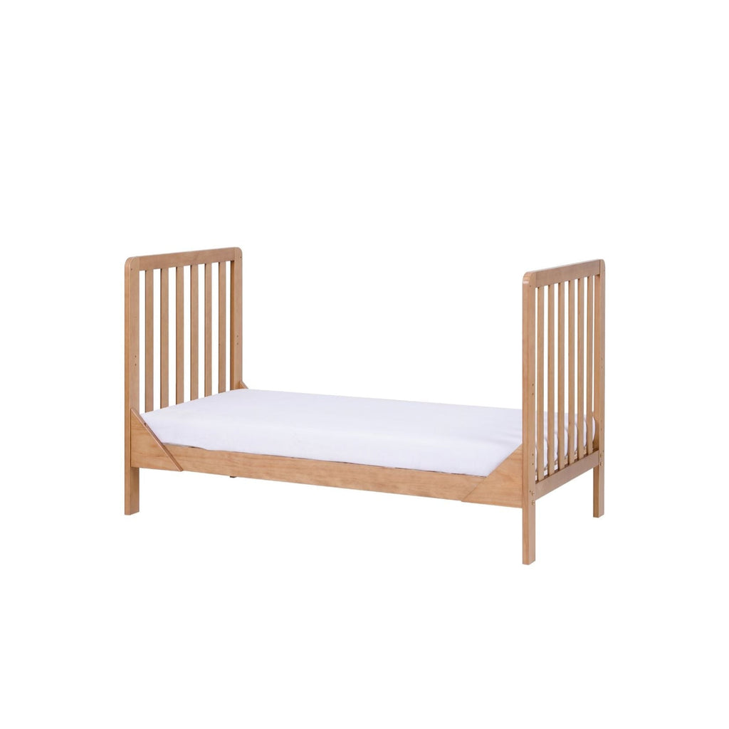 Tutti Bambini Malmo Cot Bed with Rio Furniture 3 Piece Room Set - Dove Grey/Honey Oak