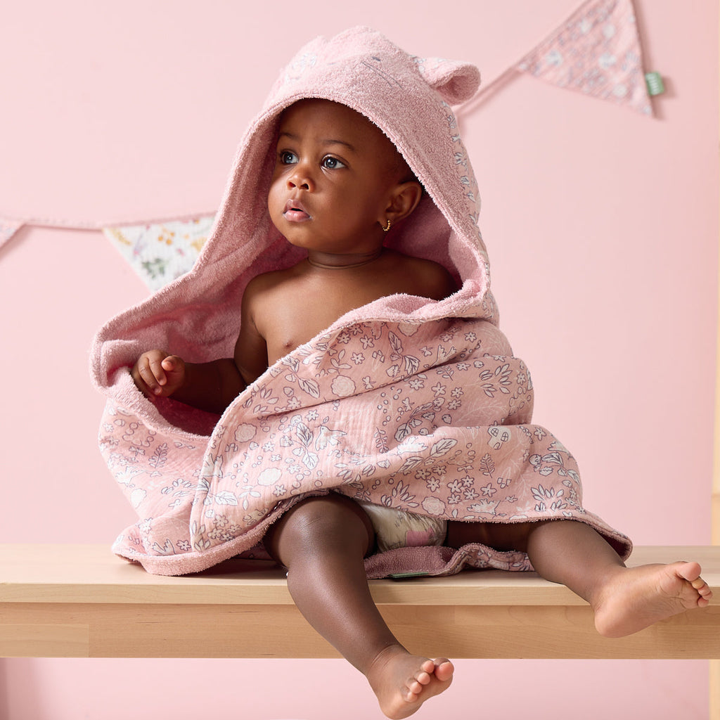 Tutti Bambini Hooded Towel - Tiny Tails