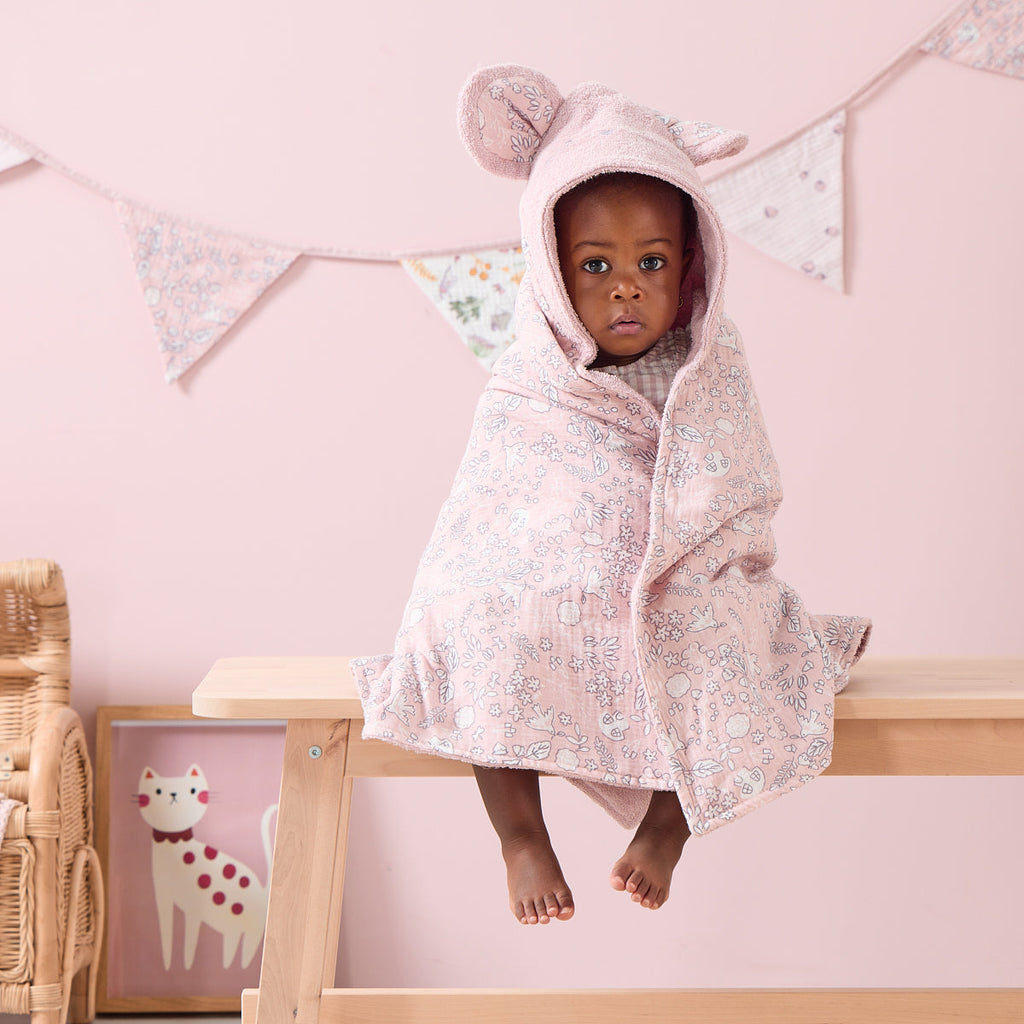 Tutti Bambini Hooded Towel - Tiny Tails