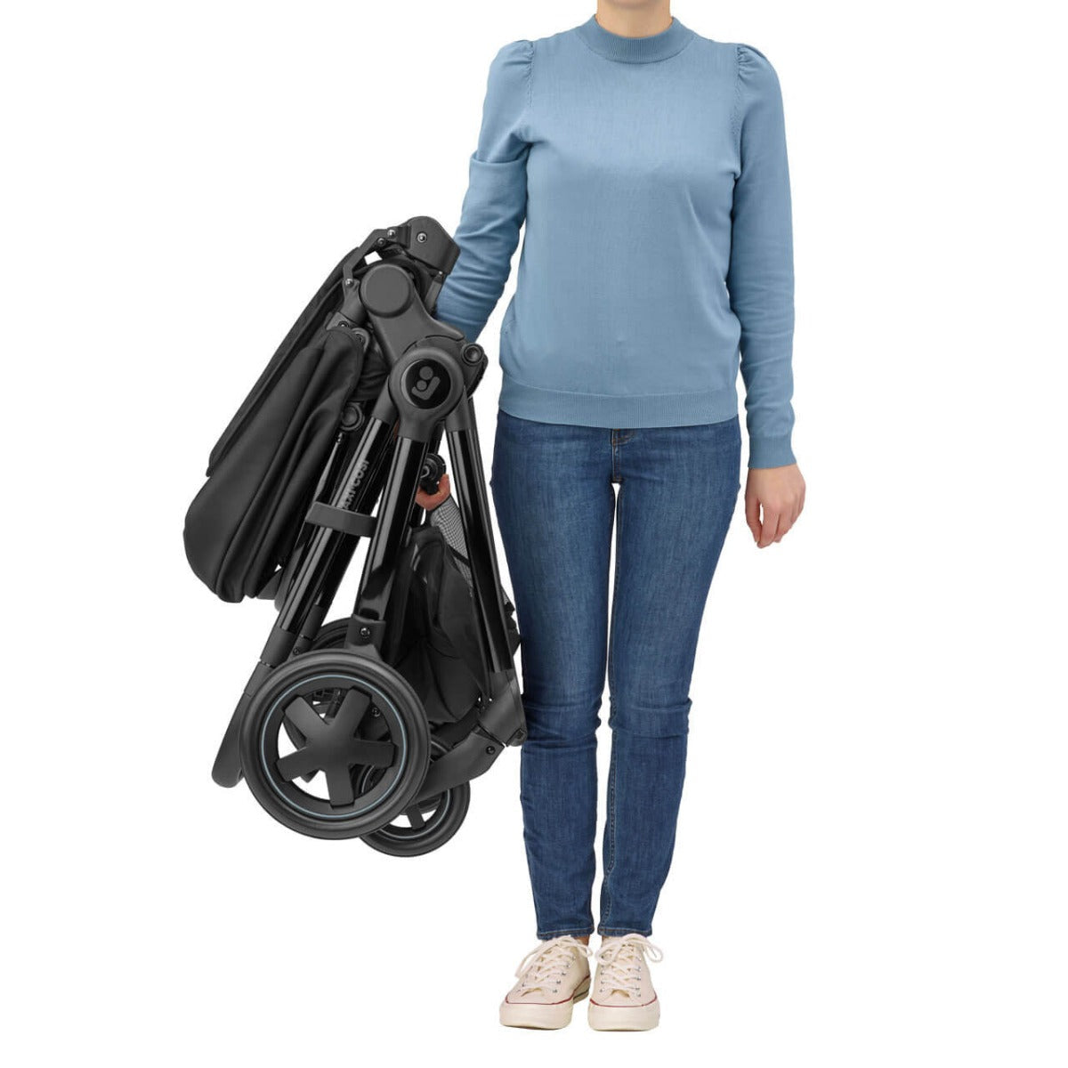 Maxi-Cosi Adorra Luxe Travel System Bundle - Twillic Black 3