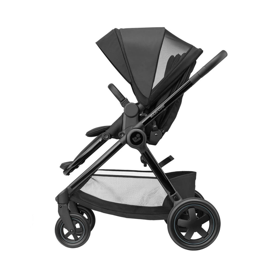 Maxi-Cosi Adorra Luxe Travel System Bundle with Base - Twillic Black 9