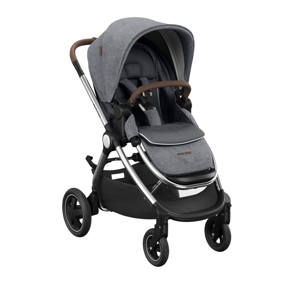 Maxi-Cosi Adorra Luxe Travel System Bundle - Twillic Grey 4