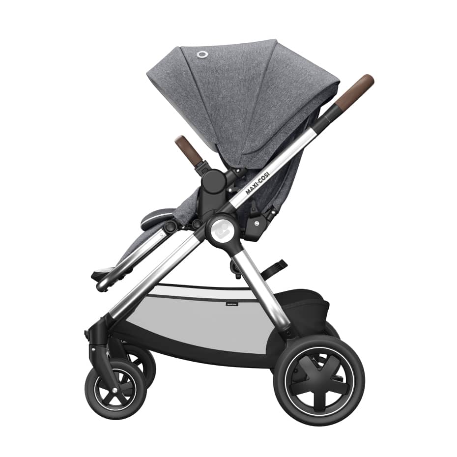 Maxi-Cosi Adorra Luxe Travel System with Base - Twillic Grey 8