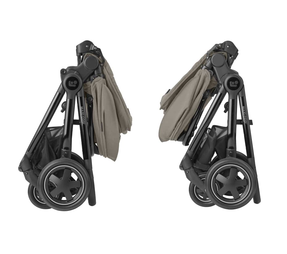 Maxi-Cosi Adorra Luxe Travel System with Base - Twillic Truffle 15