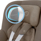 Maxi-Cosi Mica 360 Pro with SlideTech® - Authentic Truffle 8