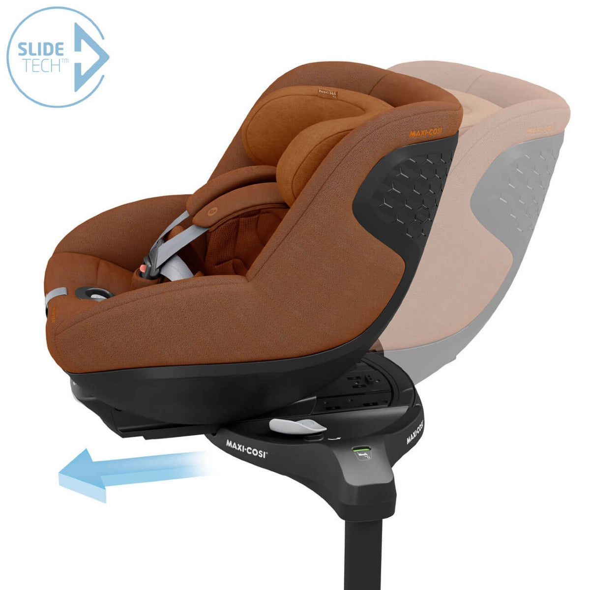 Maxi-Cosi Pearl 360 Pro - Authentic Cognac 8