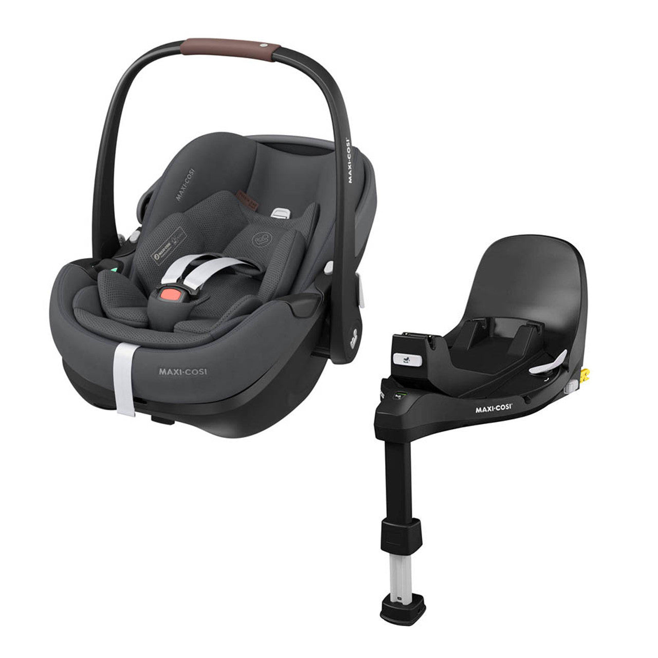 Silver Cross Cove Ultimate Maxi-Cosi Pebble 360 Pro2 Car Seat Bundle - Pewter 4