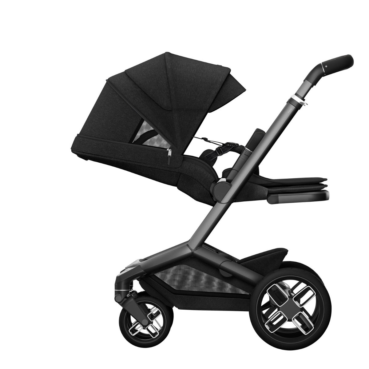 Maxi-Cosi Fame Pushchair + Carrycot - Twillic Black 15