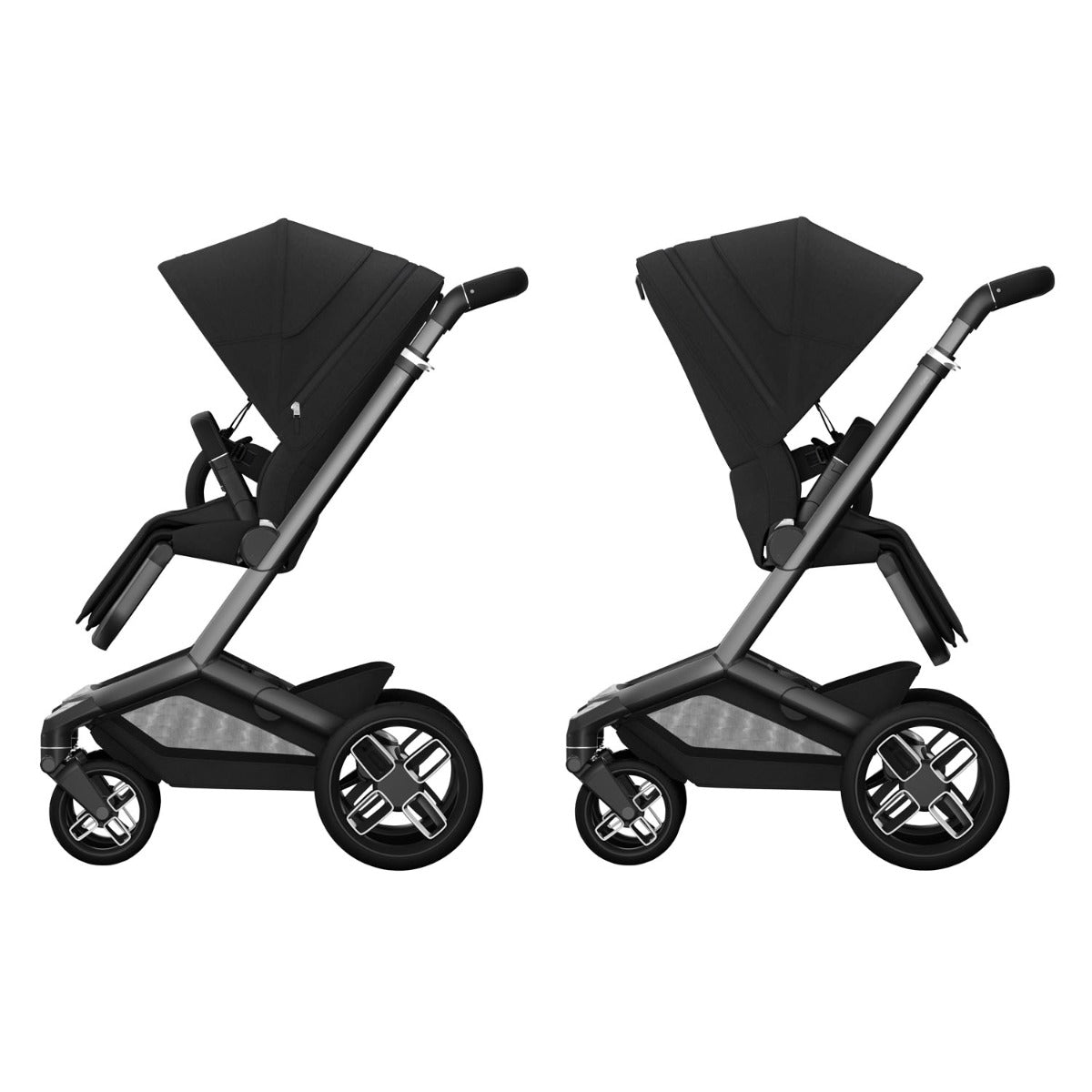 Maxi-Cosi Fame Pushchair + Carrycot - Twillic Black 14