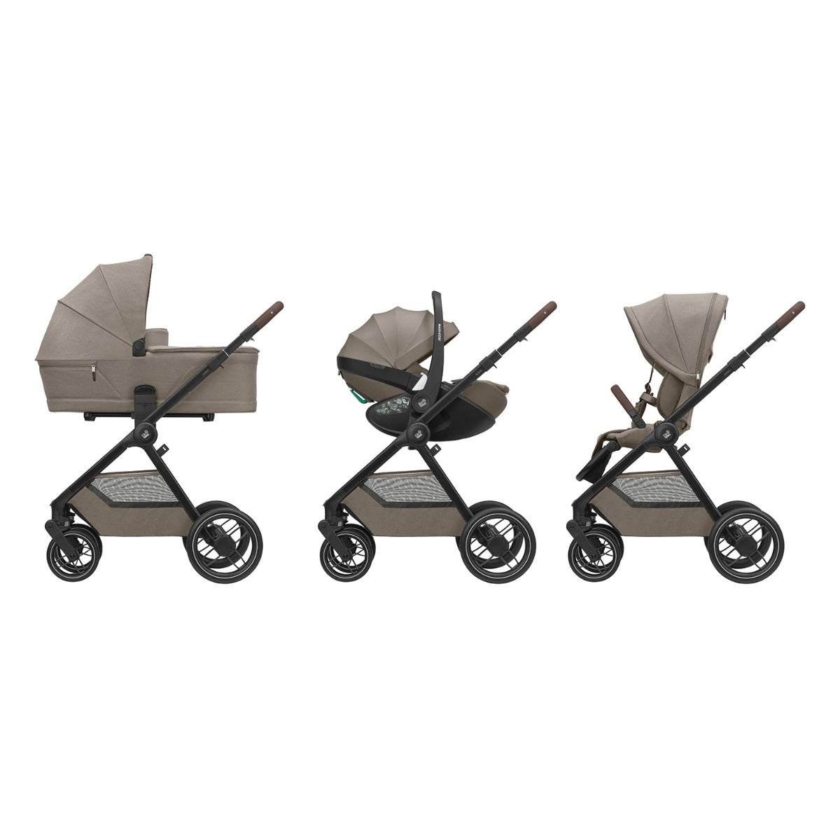 Maxi-Cosi Oxford Pebble Pro 2 Premium 9 Piece Bundle - Twillic Truffle 12