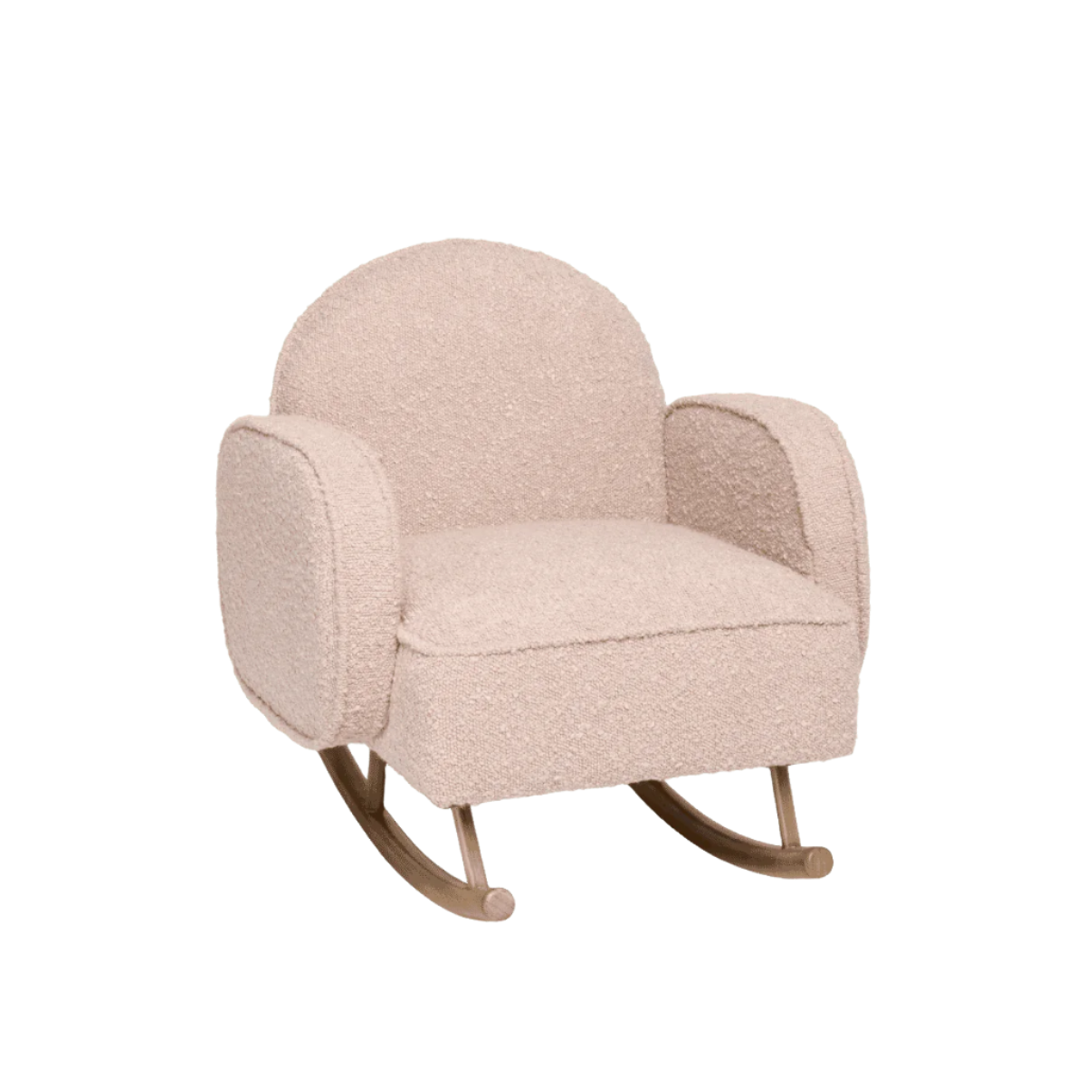 Tutti Bambini Micah Mini Me Children's Rocking Chair - Boucle Blush