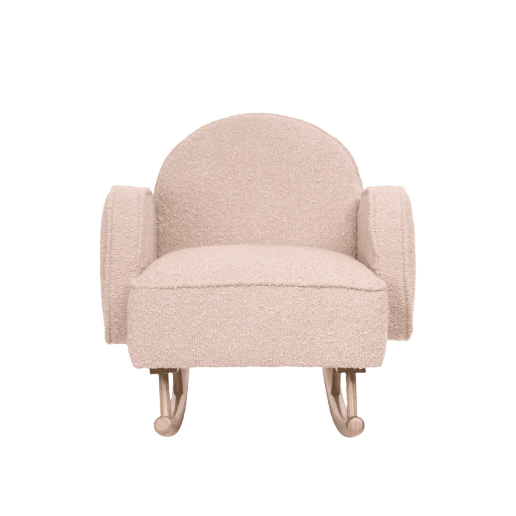 Tutti Bambini Micah Mini Me Children's Rocking Chair - Boucle Blush