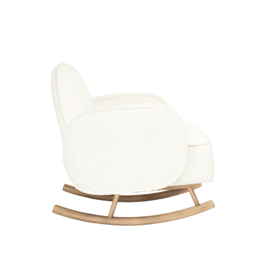 Tutti Bambini Micah Mini Me Children's Rocking Chair - Boucle Fresh Cream