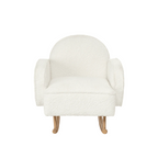 Tutti Bambini Micah Mini Me Children's Rocking Chair - Boucle Fresh Cream