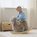 Tutti Bambini Mimi the Woolly Mammoth Rocking Toy - Gray