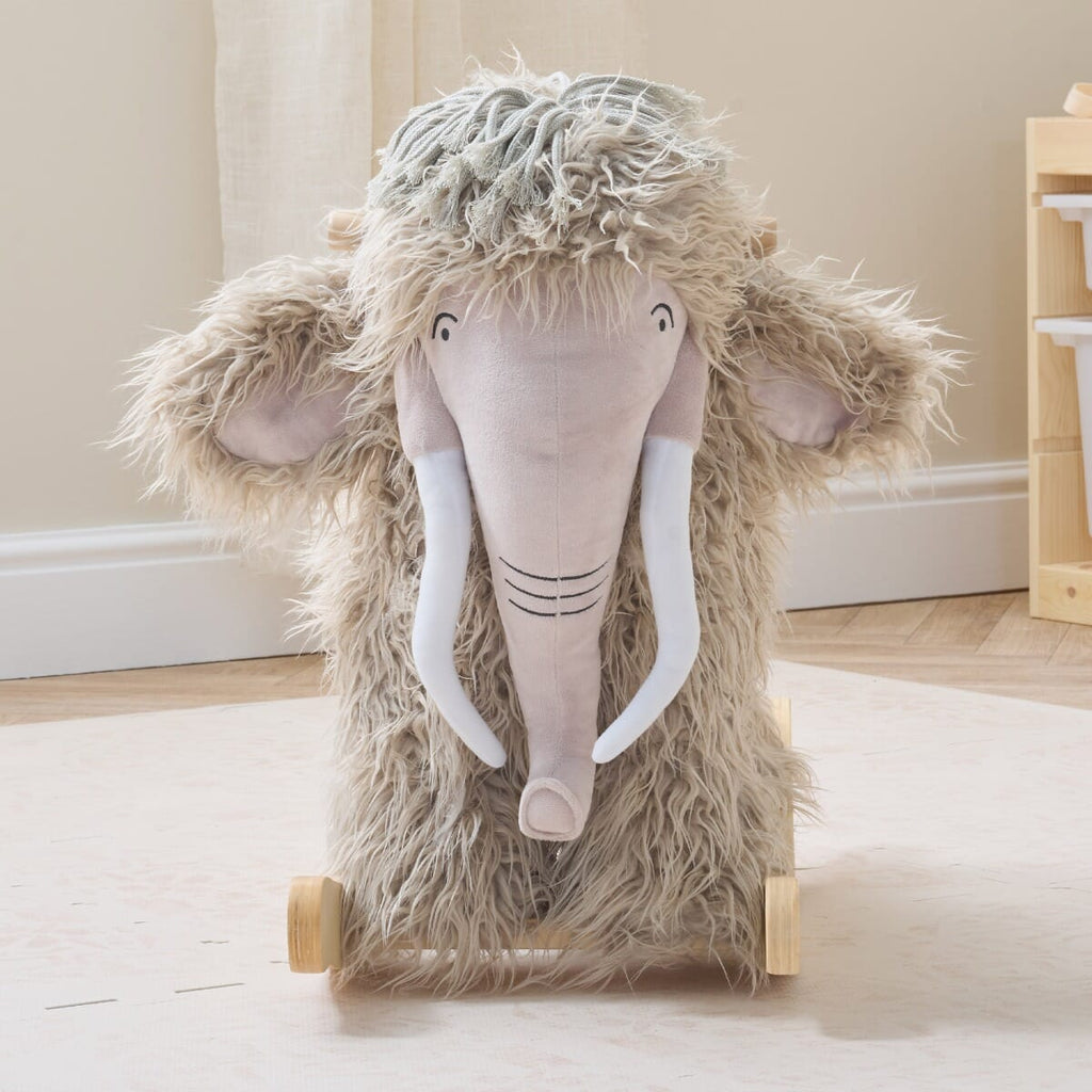 Tutti Bambini Mimi the Woolly Mammoth Rocking Toy - Gray