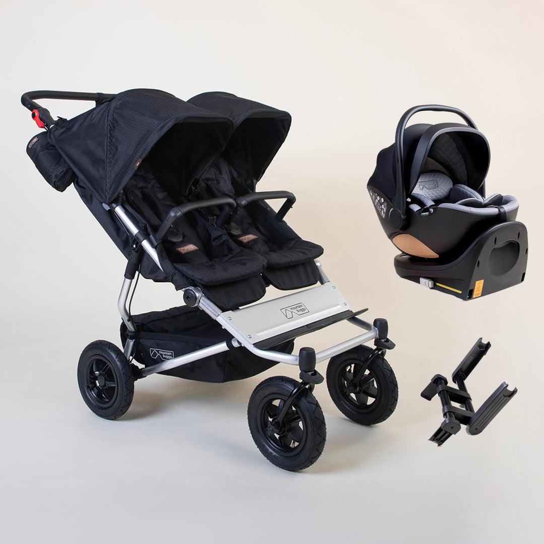 Mountain Buggy Duet Travel System - Caviar