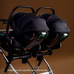 Mountain Buggy Duet V4 Pushchair Heritage Collection - Caviar
