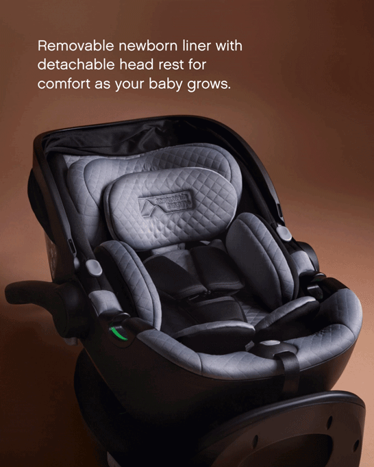 Mountain Buggy Nest R129 i-Size Car Seat & Base - Black