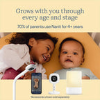 Nanit Pro Baby Monitor + Floor Stand Gen2 - White