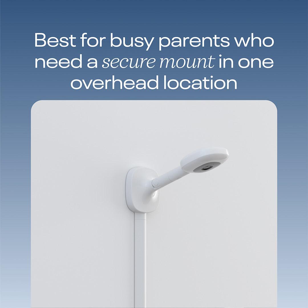 Nanit Pro Baby Monitor + Wall Mount - Black