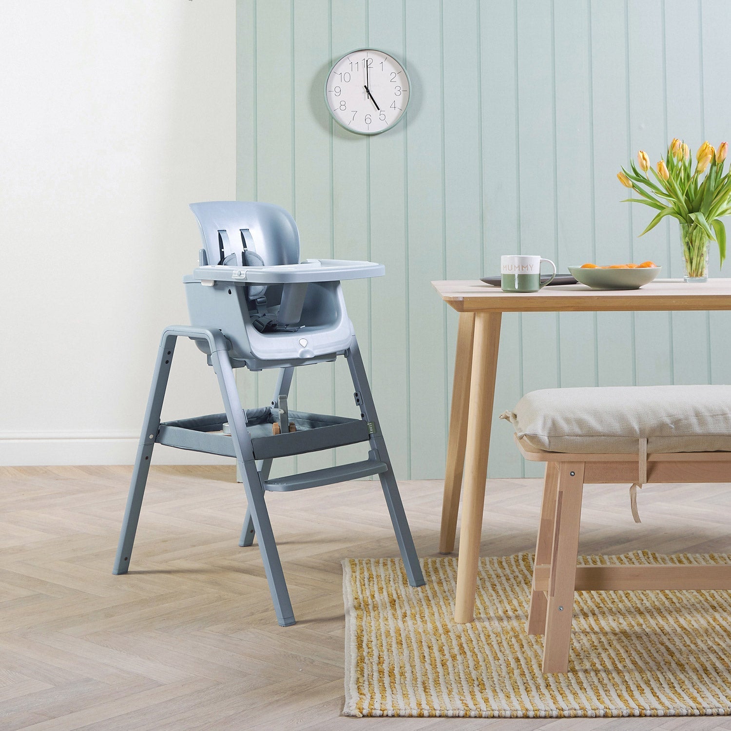 Tutti Bambini Nova Maison 7 in 1 Highchair - Coast