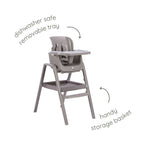 Tutti Bambini Nova Maison 7 in 1 Highchair - Truffle