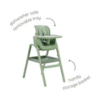 Tutti Bambini Nova Maison 7 in 1 Highchair - Matcha