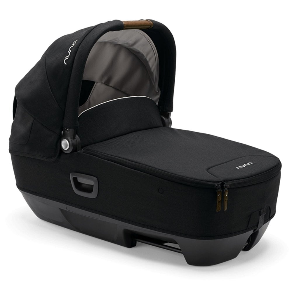 Nuna CARI NEXT Lay Flat Car Carrycot - Caviar 1