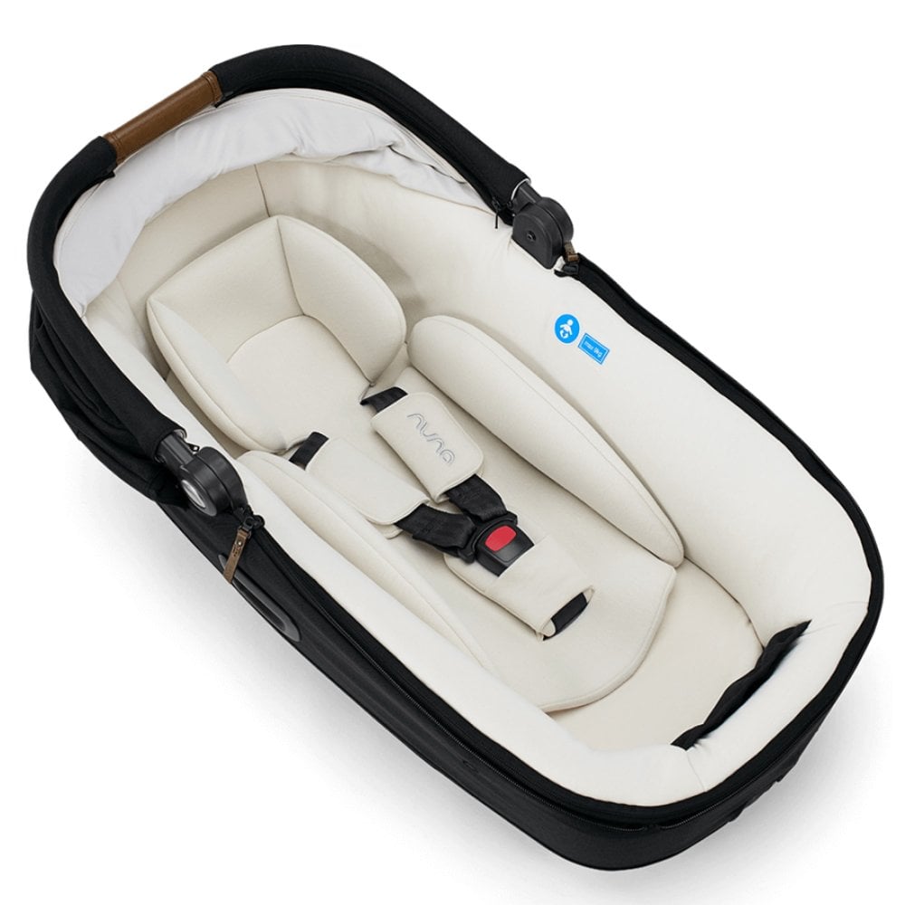 Nuna TRIV Next Stroller + CARI Carrycot - Caviar 3