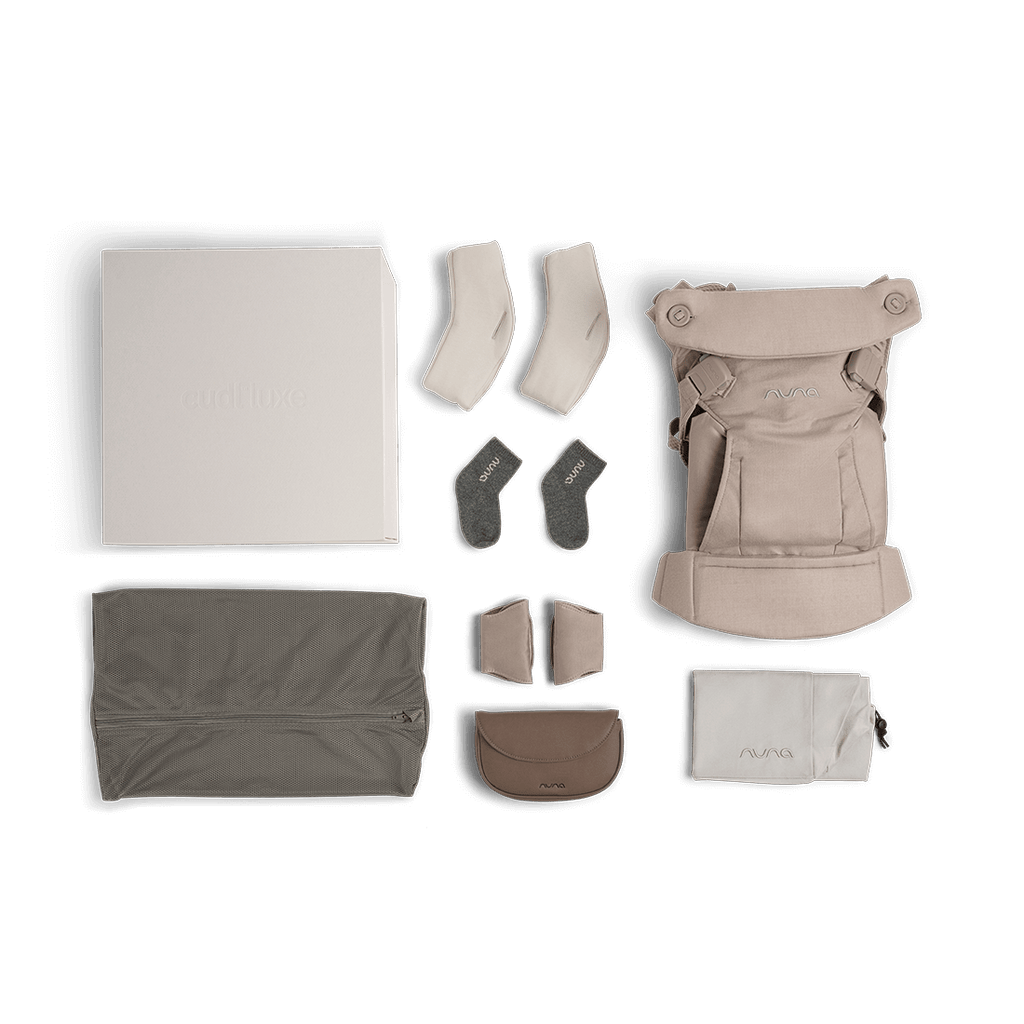 Nuna CUDL Luxe Cashmere Baby Carrier - Pearl