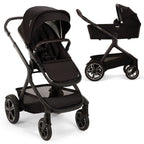 Nuna DEMI NEXT Pushchair and Carrycot - Caviar 1