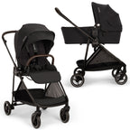 Nuna IXXA Next with ARRA Flex & Base Curv Travel System Bundle - Caviar 15