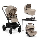 Nuna MIXX Next with ARRA Flex & Base Curv Travel System Bundle - Cosmopolitan