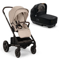 Nuna MIXX Next Pushchair + CARI Carrycot - Biscotti 1